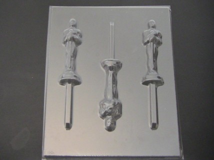 373sp Award Statue Chocolate or Hard Candy Lollipop Mold 